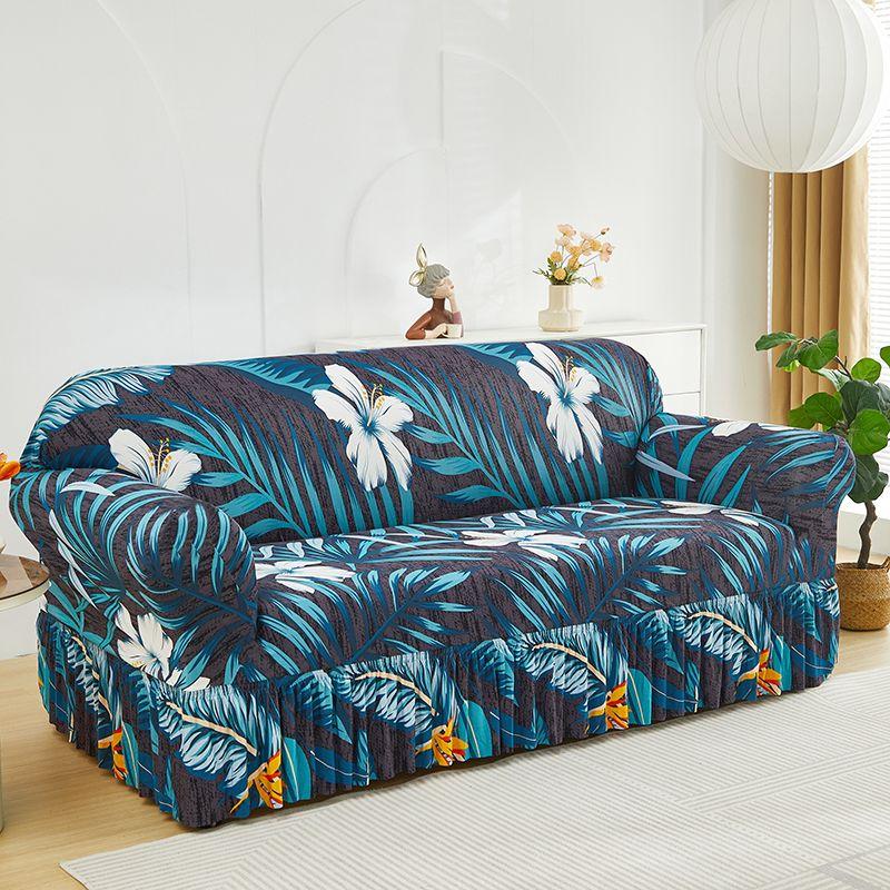 Классический чехол для дивана Stretch Fit с эластичной застежкой - моющийся чехол для дивана из полиэстера и спандекса для кресла, двухместного дивана, 3-местного или 4-местного дивана