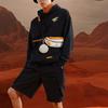 Свитшот из коллекции спортивной моды Li Ning, унисекс, черный, AWDRD69-1
