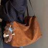 Korean Relaxation Retro Tote Bag Women's New Large-capacity Shoulder Bag Casual Fashion Commuter Bag
