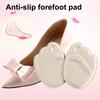 2 Pairs Forefoot Pads Non-Slip Breathable Anti-Wear High Heel Shoes Sponge Insole Foot Care
