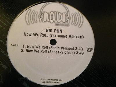 12-дюймовая пластинка BIG PUNISHER - How We Roll RPROLP4471PROMO Loud Records 2001 США Рэп и Хип-Хоп/R&B Б/у