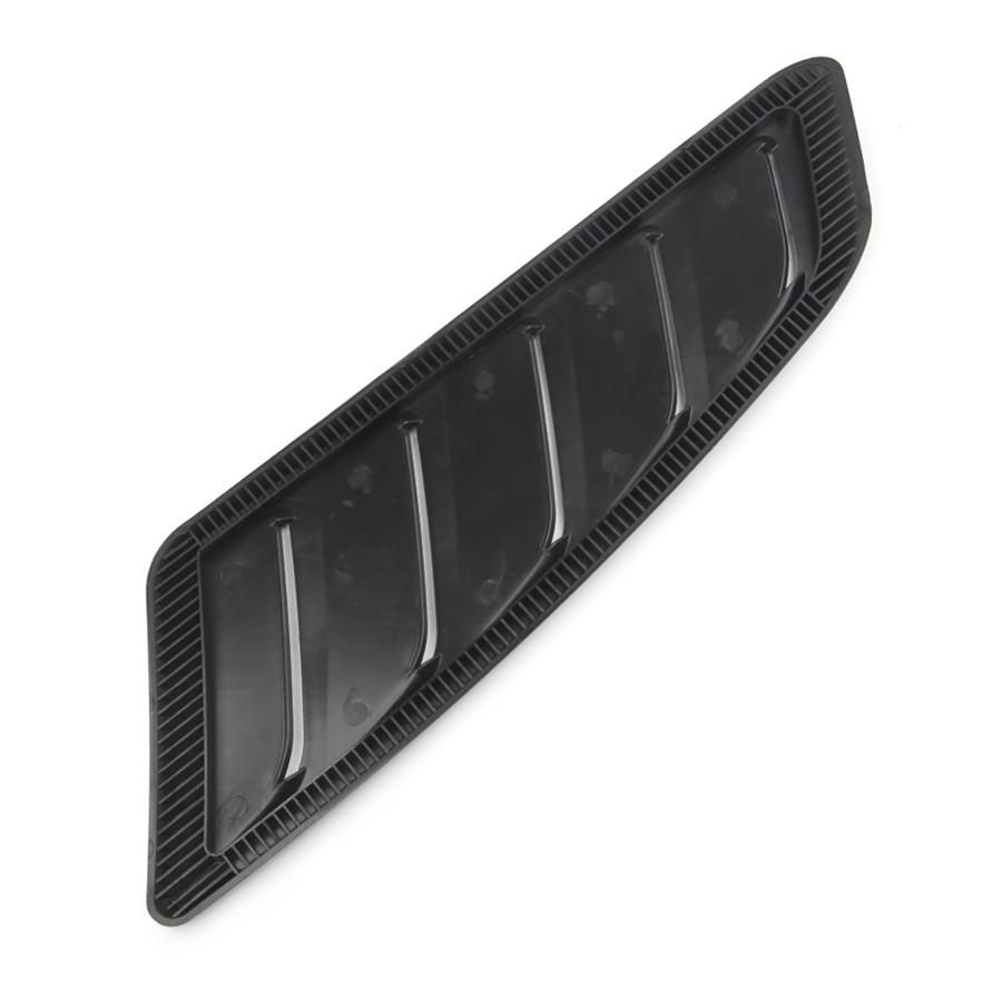 2 шт. Универсальный 19,88" АБС-пластик Автомобильный воздухозаборник Ковш Вентиляционное отверстие капота Передний