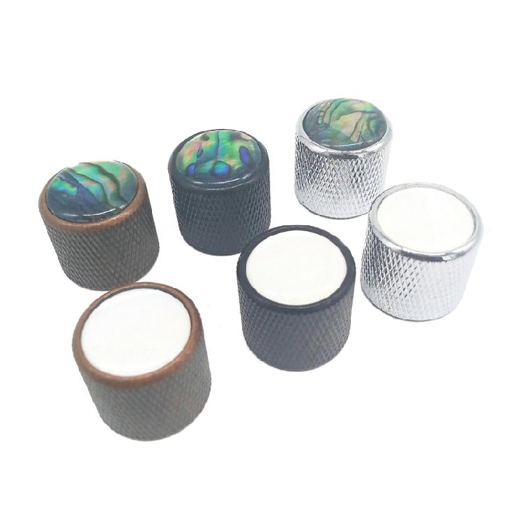 Metal Potentiometer Control Knob Volume Knob Electric Guitar Bass Knob Parts