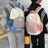 Capacity Color Large Backpack School Bag Storage Book Bags Children Gift Cute