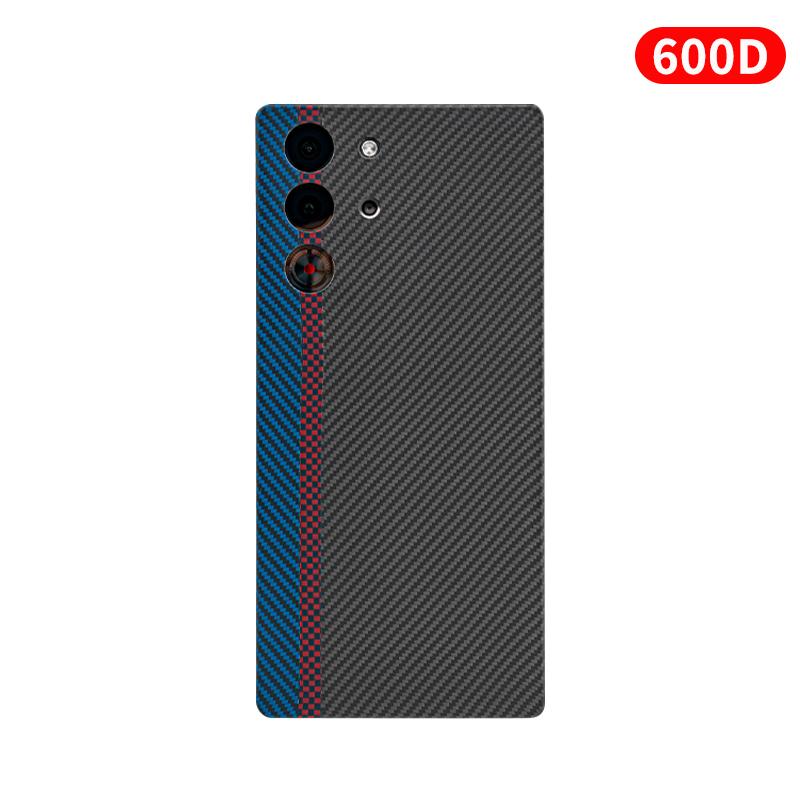 Для Redmagic 10 Pro/10 Pro+/10 Air/10SPro/10SPro+ Чехол из углеродного волокна Арамидная ткань Келар Тонкий Жесткий чехол Магнитный Черный Тонкий