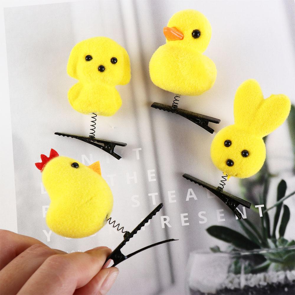 Dog Duck Hair Clip Rabbit Chicken Barrettes Fashion   Kids