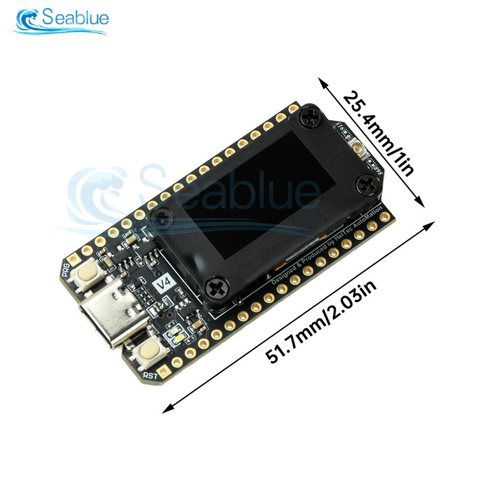 WiFi LoRa 32 V4 Development Board With ESP32-S3 & 0.96" OLED Supports 28dBm LoRa/BLE/WiFi and Solar/GNSS Interfaces 863-928MHZ