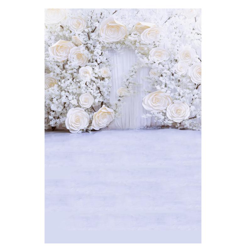 Фон для фотосъемки с цветами, виниловый реквизит для детской фотостудии 5x3 фута, 7x5 футов, 8x6 футов