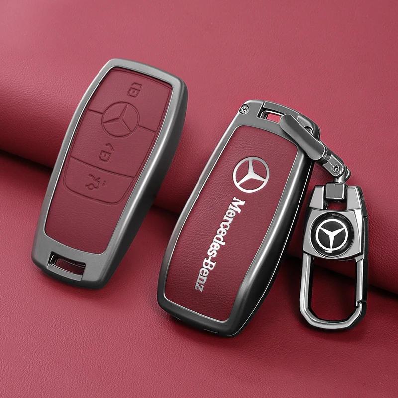SUG2 Key Fob Cover for Mercedes Benz A B C E S Class W204 W205 W212 W213 W176 GLC MAYBACH Keyless Soft Case