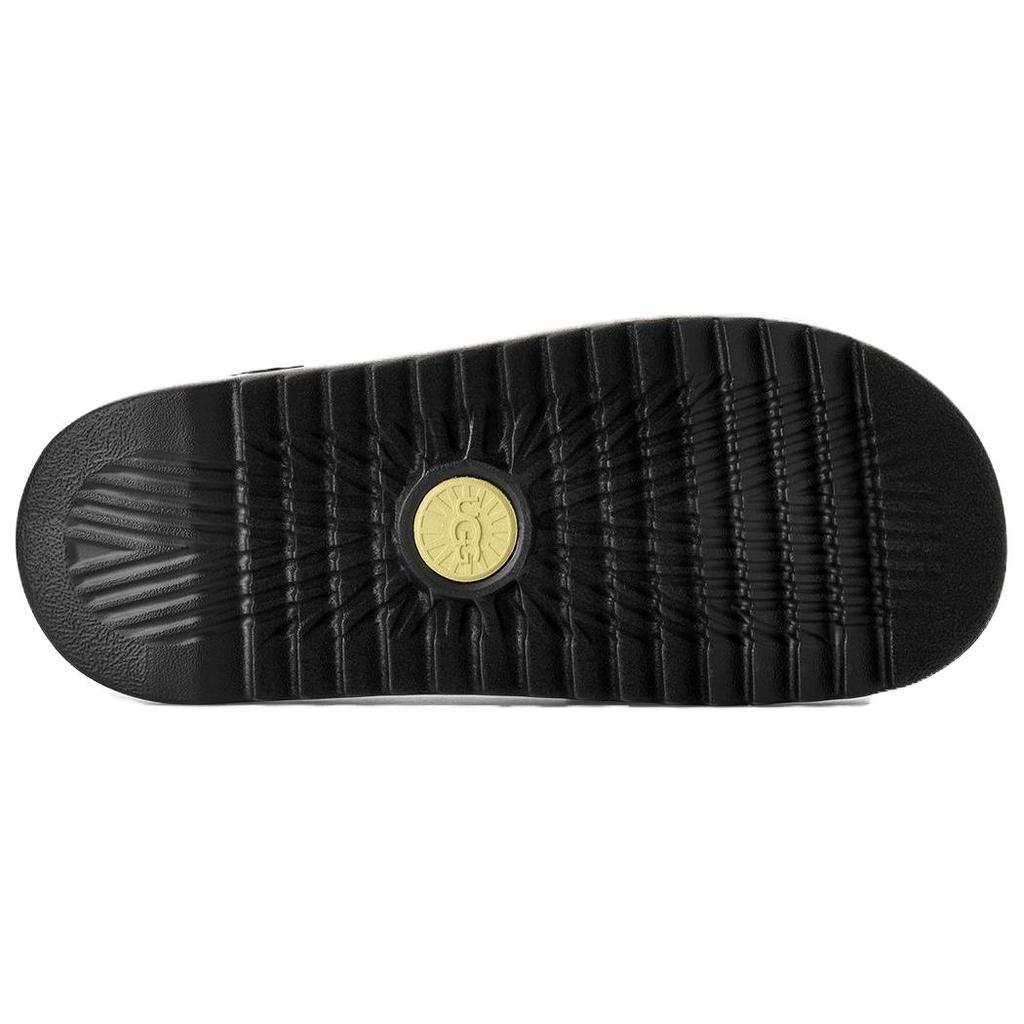 UGG Maxxer Slide 2.0 Простые Удобные Шлепанцы Мужские Сандалии Черные 1167871-BLK