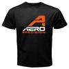 Черная футболка унисекс с логотипом Aero Precicion Rifles Guns Hunting Logo