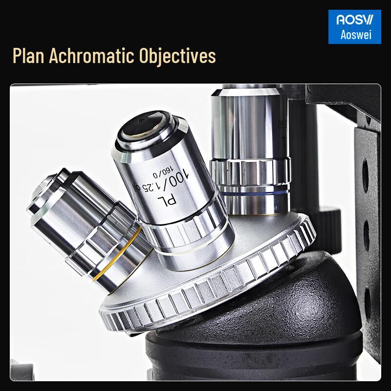 AOSVI Trinocular Inverted Metallurgical Microscope