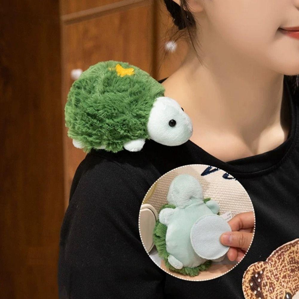 Octopus/Tiger Shoulder Plush Toy Panda Raccoon Magnetic Stuffed Toy School Party