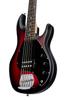 Sterling By Musicman SUB STINGRAY RAY5 RUBY RED BURST SATIN 5-струнная электрическая бас-гитара