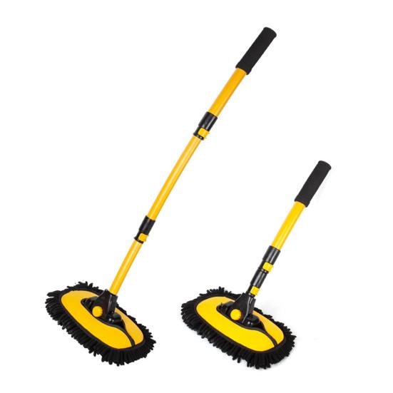 15° Изогнутая щетка для мытья автомобиля с длинной ручкой Микрофибровая швабра для мытья автомобиля без царапин с удлинителем