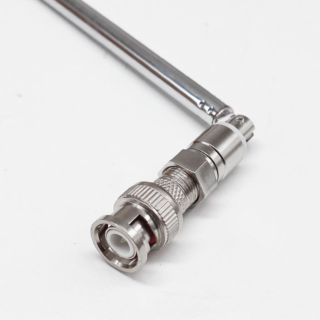 Универсальная FM-телескопическая штыревая антенна с разъемом BNC-папа