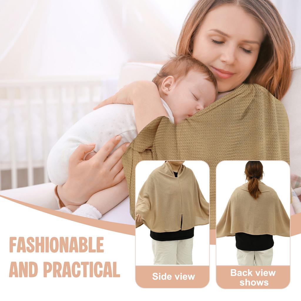 Дышащий чехол для кормления грудью Накидка для кормления ребенка Фартук Конфиденциальность матери Защита от посторонних глаз Прогулка Путешествие Многоцелевой