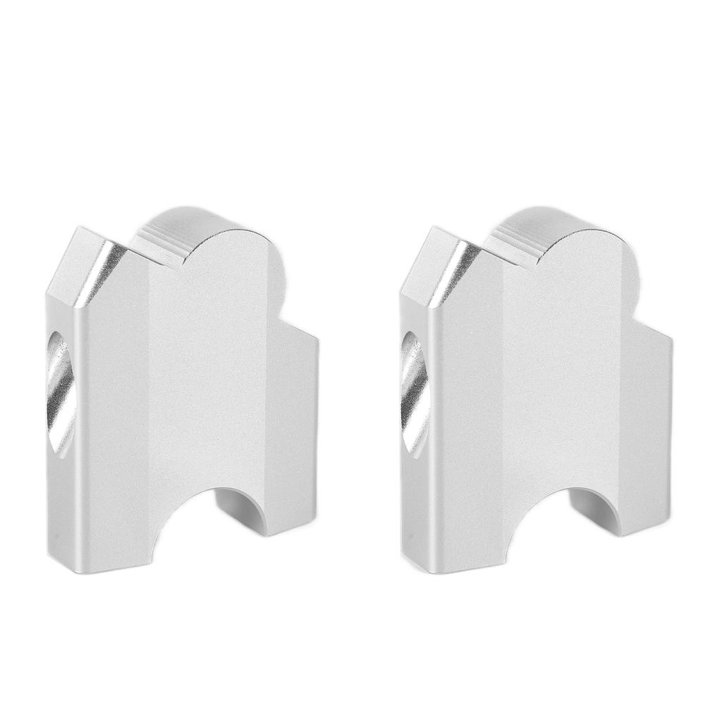 2pcs HandleBar Riser Mount Clamp Aluminum Alloy Replacement for XT1200 Super Tenere 2010‑2014