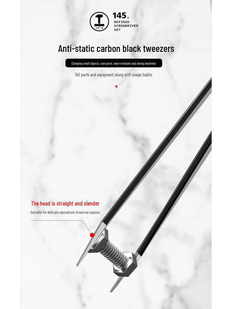 Green Forest Precision Screwdriver Set - Cross, Slotted, Small Plum, Multi-Function Household Tool