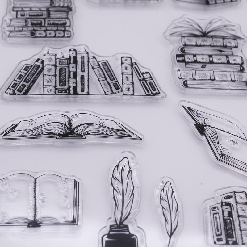 Прозрачная форма для тиснения штампов, силиконовая форма для печати «сделай сам» для изготовления карт и скрапбуки