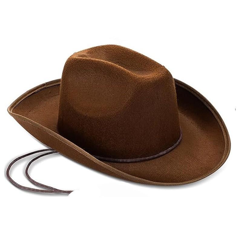 Solid Cowboy Color Hat Costume Prop Sewing Craft Party Gift Supplies Friends