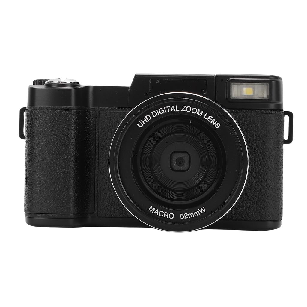 5K Digital Camera 64MP 18X Zooming 3 Inch Screen WiFi Buty Camera with LED Fill Light for Selfies Travel