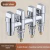 Multi-Way Water Valve Splitter for Washing Machines and Faucets