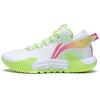 Баскетбольные кроссовки Li Ning Badfive 2 Low Мужские Низкие Стандартные Белый/Неоновый Желто-Зеленый ABFS003-17