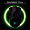 2.4G Wireless Gaming Mouse Rechargeable Mouse with RGB Light Effect 3 Adjustable DPI Hollowed-out
