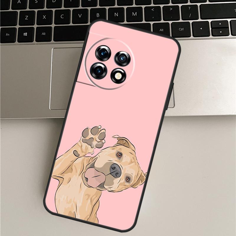 Чехол для телефона Pitbull Dog для OnePlus Nord 5 CE 3 4 Lite N20 N30 OnePlus 15R 13R 12R 13T 10T 10 Pro 11 12 13