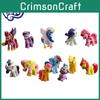 Набор из 12 фигурок My Little Pony, топперы для торта, украшения для дома, подарки