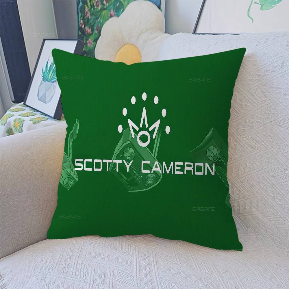 Чехол на подушку с логотипом S-Scotty C-Cameron Декоративный чехол для подушки Чехол для подушки Печатный чехол для подушки Для дивана