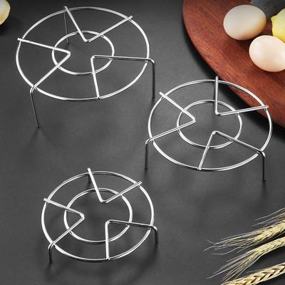 Круглая кастрюля из нержавеющей стали для пароварки, подставка для пельменей, подставка для посуды на кухне, аксессуары для приготовления пищи