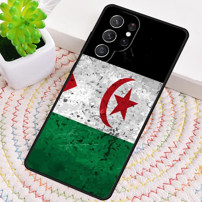 Чехол из ТПУ для телефона с флагом Западной Сахары для Samsung Galaxy note 10 pro S26 S25 S24 S23 S22 Ultra Plus S21 FE S20 Ударопрочный чехол