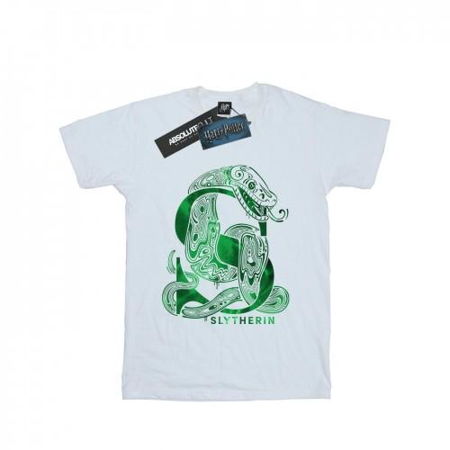 Harry Potter Mens Slytherin Snake T-Shirt