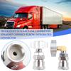 Truck Dust Gun Air Tank Connector Straight Connect Elbow Integrated Connector Car Accessories