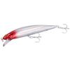 Sea Fishing Sinking Lure 60g Stainless Steel Plastic Artificial Simulation Eye Bait Accessory Red