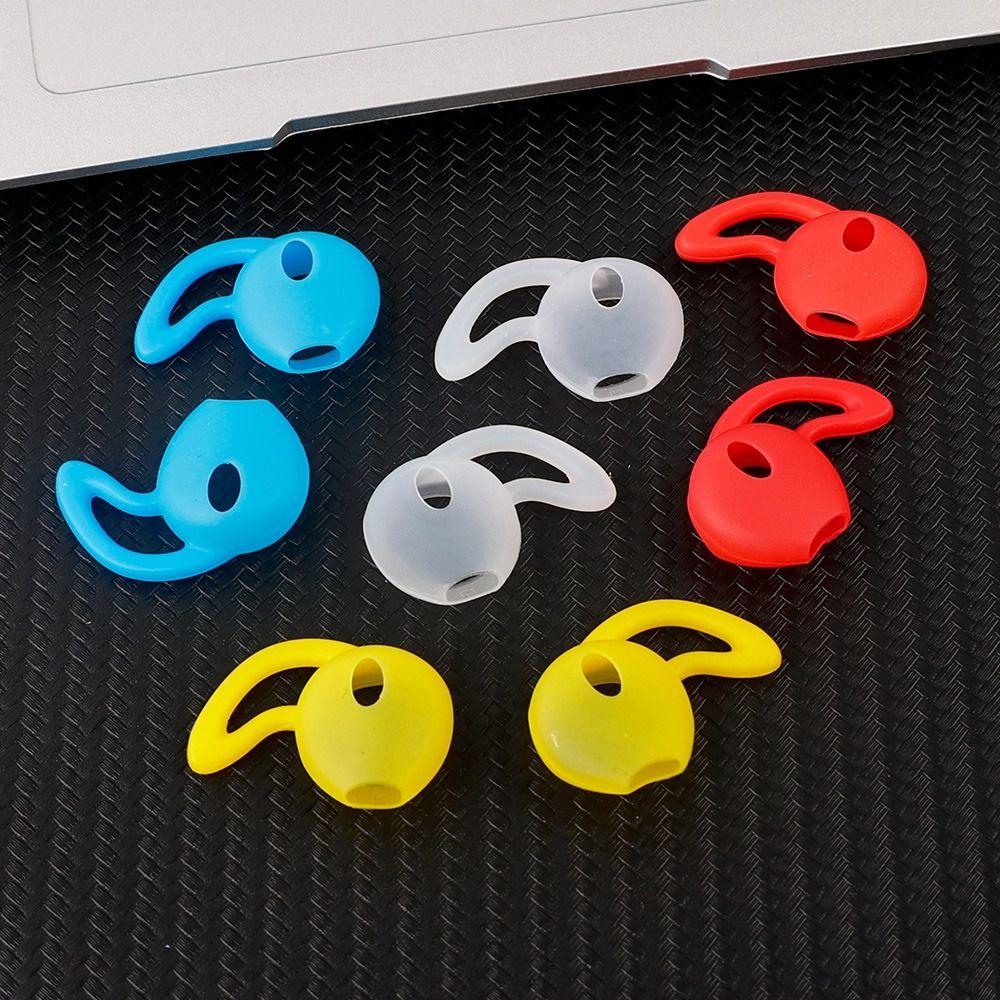 1 Pair Prevent Falling Off Earphone Holder Silicone Silicone Earbud Covers   Protector Earphone