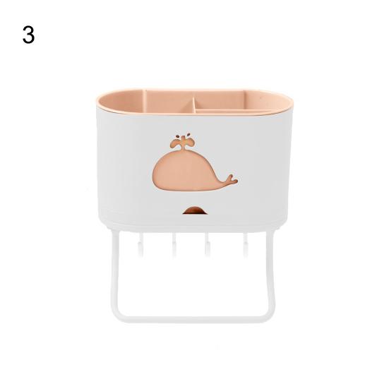 Настенный лоток для столовых приборов с поддоном для сбора капель, прочный держатель для палочек из полипропилена, кухонный гаджет