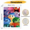Disney Inside Out digital oil painting diy handpainted coloring painting home decoration gift wall art character room decor craft