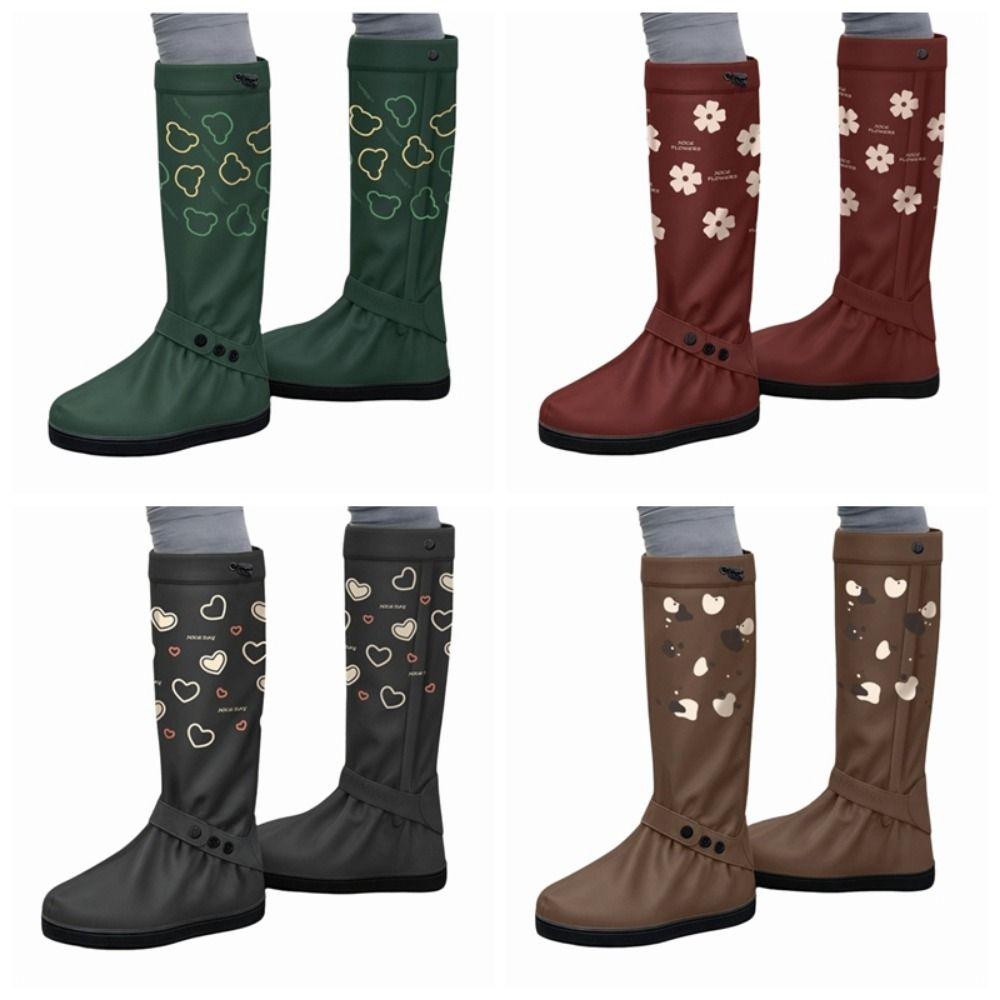 Non-Slip Rain Shoe Cover Rain Proof Waterproof Boot Cover Boot Protectors Rainy Day