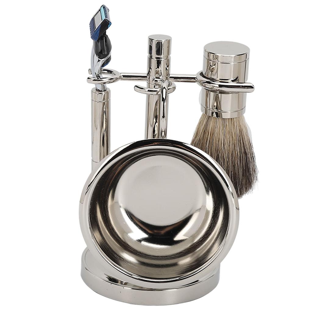 Мужской триммер для бороды из нержавеющей стали, прочный, элегантный, портативный, для бритья, для парикмахерской