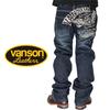 Мужские джинсы Vanson Star Wing Fire Denim, с одной стиркой, SP-B-29, Индиго-38