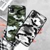Черный чехол для Xiaomi Redmi 13C Note 9 iPhone XR 7 8 14 15 11 12 13 X XS Pro Max Samsung A25 S23 S24 FE Ultra Plus камуфляжный модный узор