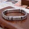 Трендовый мужской браслет из настоящего серебра S925, шестизначные буддийские мантры, молитвенные колеса ручной работы, ювелирные изделия на удачу