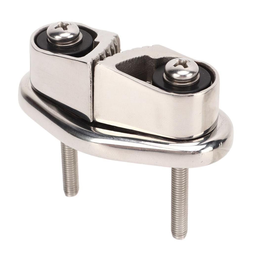 Stainless Steel Cam Clamp Silver Lightweight Smooth Surface Polished Marine Plywood Accessories