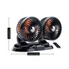 USB Double-Head 24V Car Fans Car Fans for Backseat for Kids Automotive Supplies for ATV Tractor Roof Semi Van Boat Golf Cart
