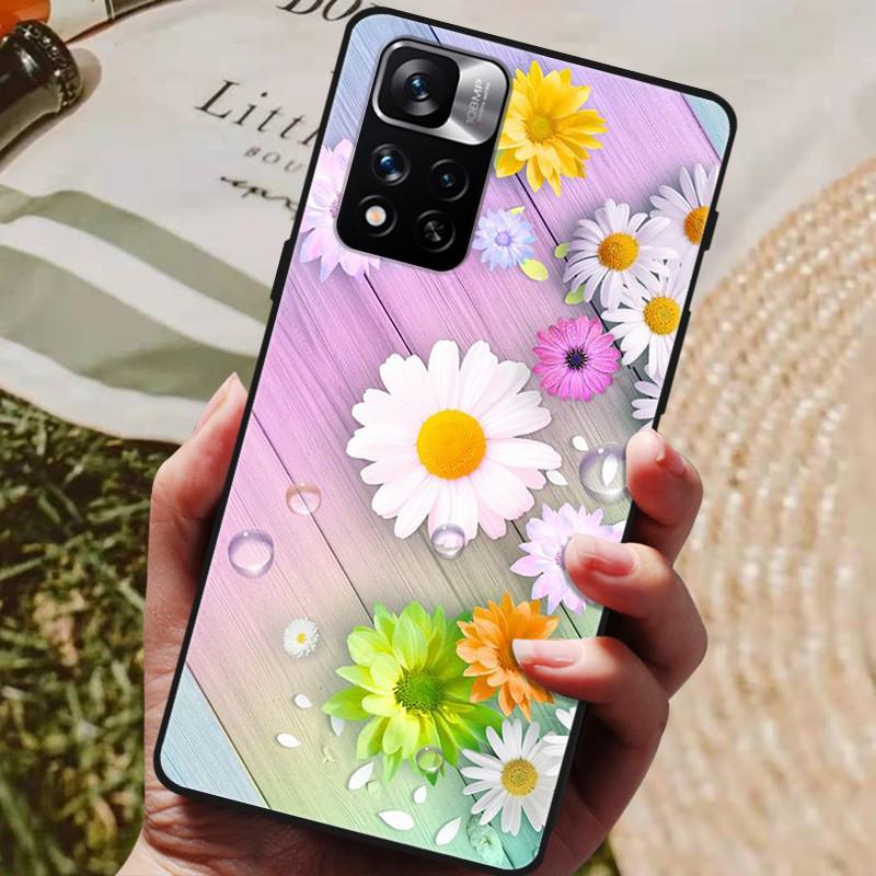 Чехол для Xiaomi Redmi Note 11 Pro Plus 5G, мягкий силиконовый задний чехол для телефона для Xiaomi Redmi Note11 Pro + Plus, бампер Coque Fundas
