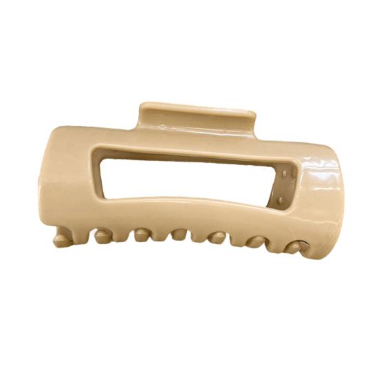 1/4 шт. Женский зажим для волос, мягкий силиконовый, с противоскользящими зубцами, для затылка