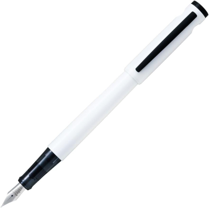 Pilot LIGHTIVE Fountain Pen Active White Medium Nib FLT-2SR-AW-M